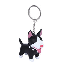 Load image into Gallery viewer, 1PC Cute Dog Keychain Figure PVC Doll Toys Key Ring Holder Shiba Inu Bull Terrier Excellent Gift  for Car Accessories