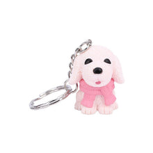 Load image into Gallery viewer, 1PC Cute Dog Keychain Figure PVC Doll Toys Key Ring Holder Shiba Inu Bull Terrier Excellent Gift  for Car Accessories